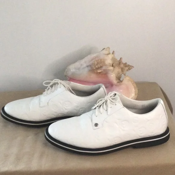 G/FORE……………MENS SKULL DEBOSSED GALLIVANTER GOLF SHOES, 11-1/2 - Picture 2 of 7